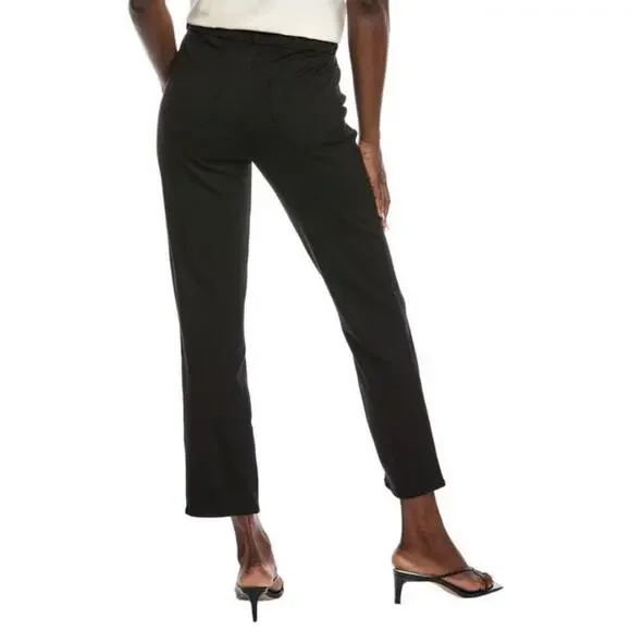 L’Agence Alexia High Rise Cropped Cigarette Jeans Black Noir 28 - Picture 4 of 11